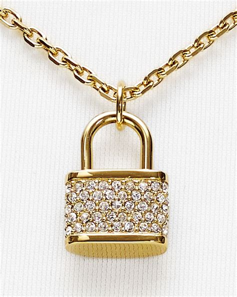 michael kors charm necklace free shipping